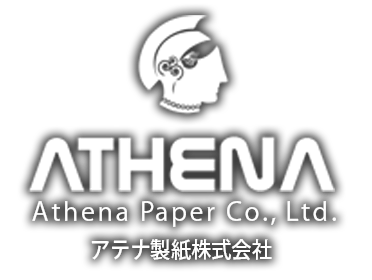 アテナ製紙株式会社 岡山の古紙の再資源化リサイクル ロゴ